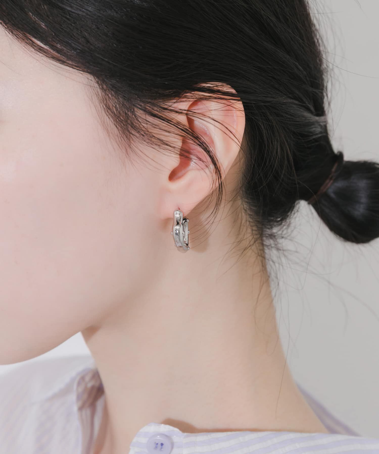 SMELLY「グルグルメタルハートピアス」|ピアス|