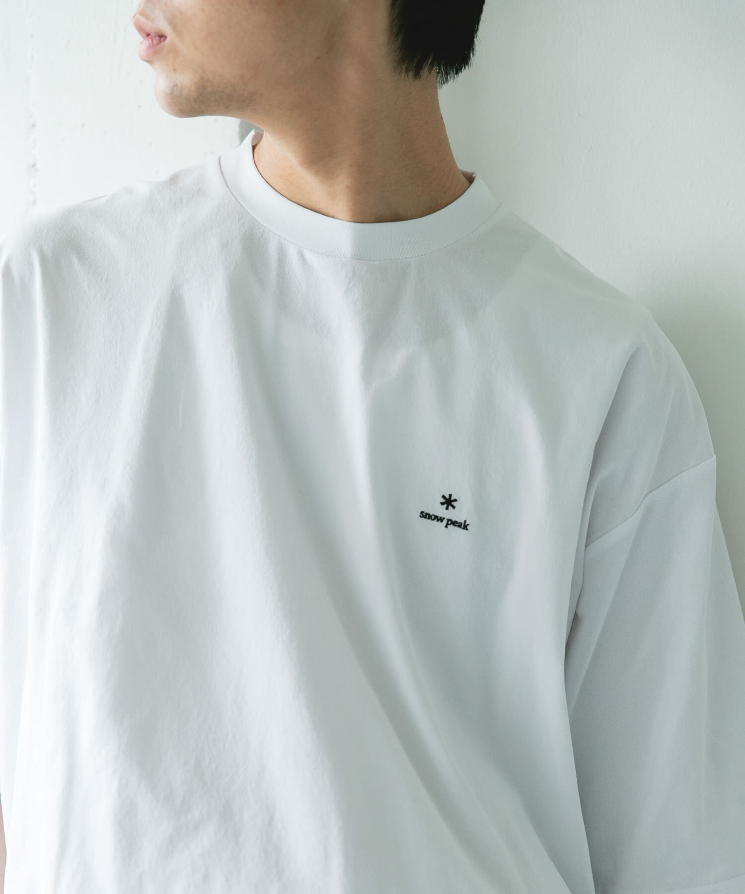 URBAN RESEARCH DOORS「『別注』Snow Peak Apparel&times;DOORS　WA/AC DRAWSTRING T-SHIRTS」|Tシャツ・カットソー|