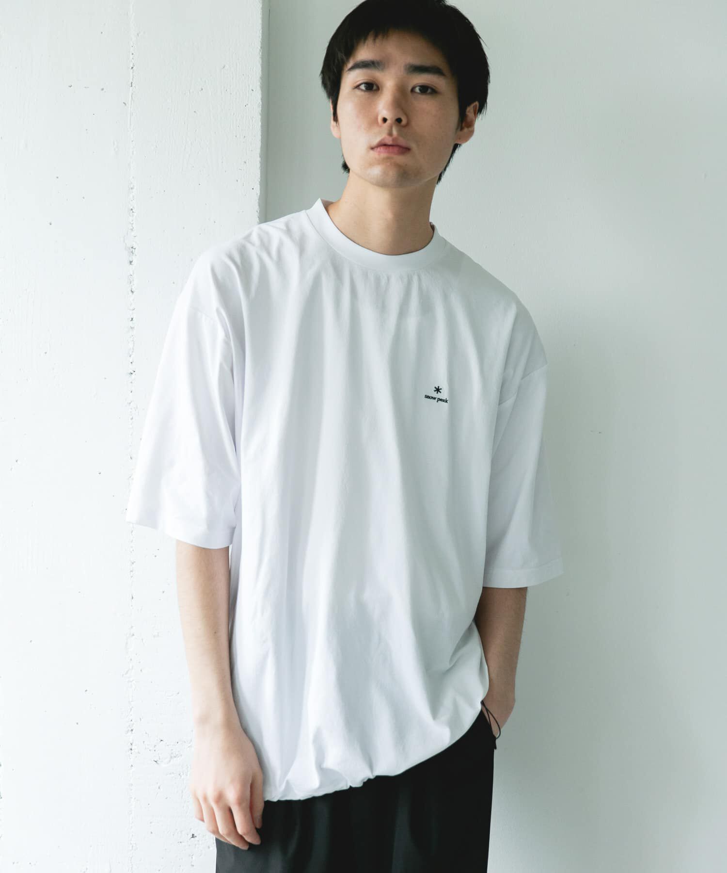 URBAN RESEARCH DOORS「『別注』Snow Peak Apparel&times;DOORS　WA/AC DRAWSTRING T-SHIRTS」|Tシャツ・カットソー|