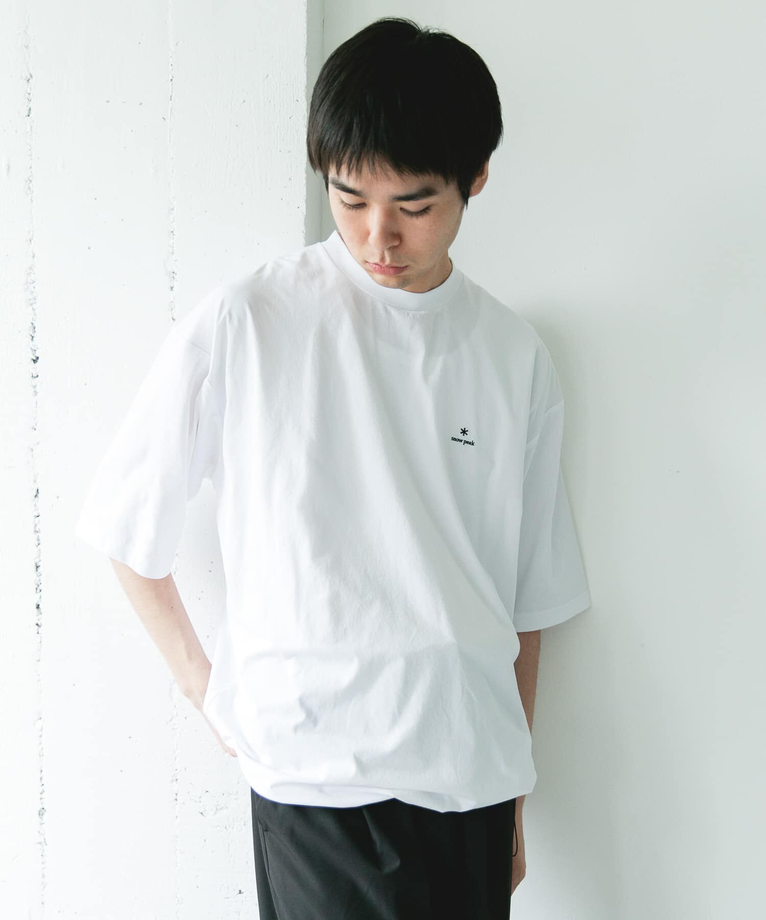 URBAN RESEARCH DOORS「『別注』Snow Peak Apparel&times;DOORS　WA/AC DRAWSTRING T-SHIRTS」|Tシャツ・カットソー|
