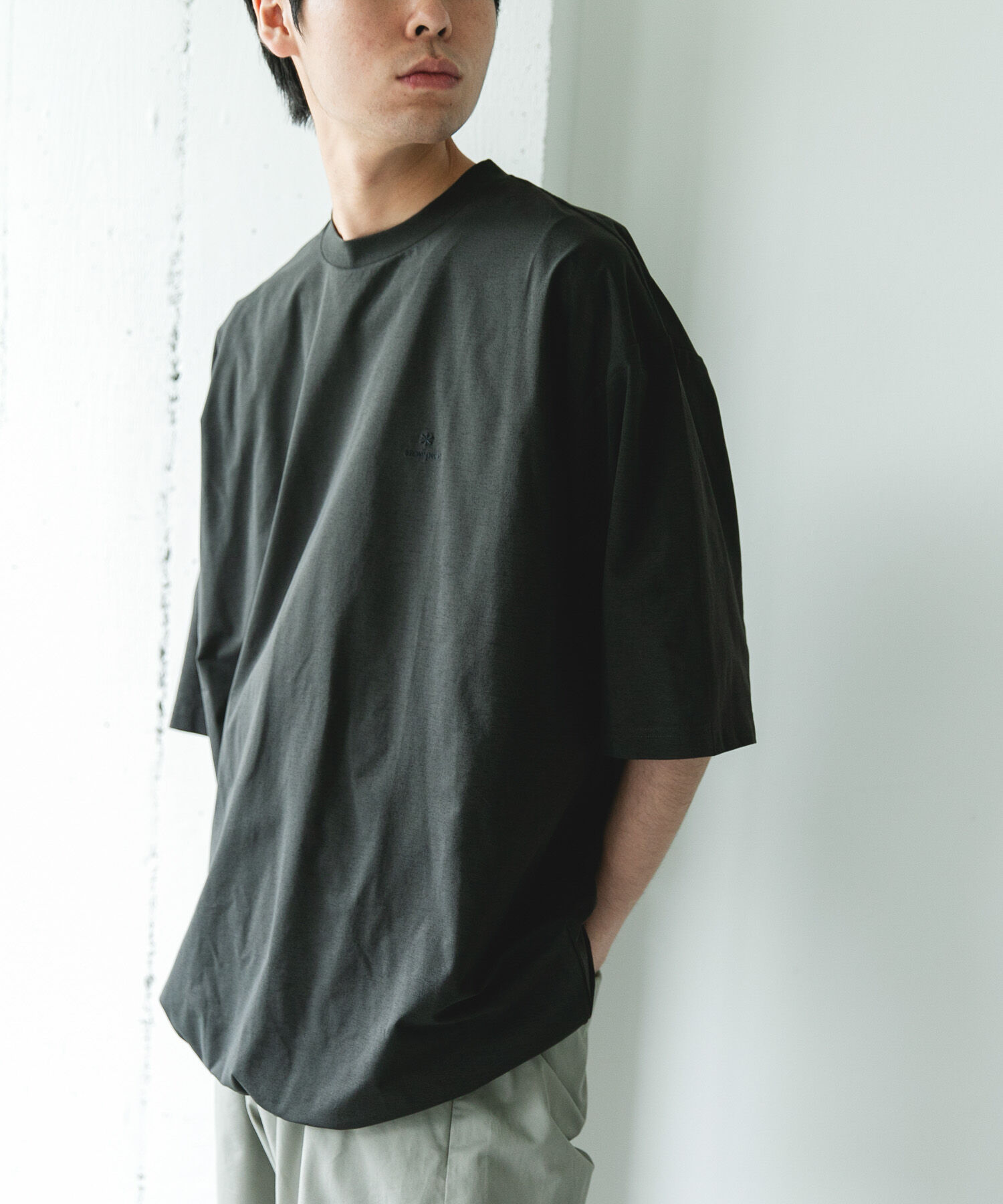 URBAN RESEARCH DOORS「『別注』Snow Peak Apparel&times;DOORS　WA/AC DRAWSTRING T-SHIRTS」|Tシャツ・カットソー|