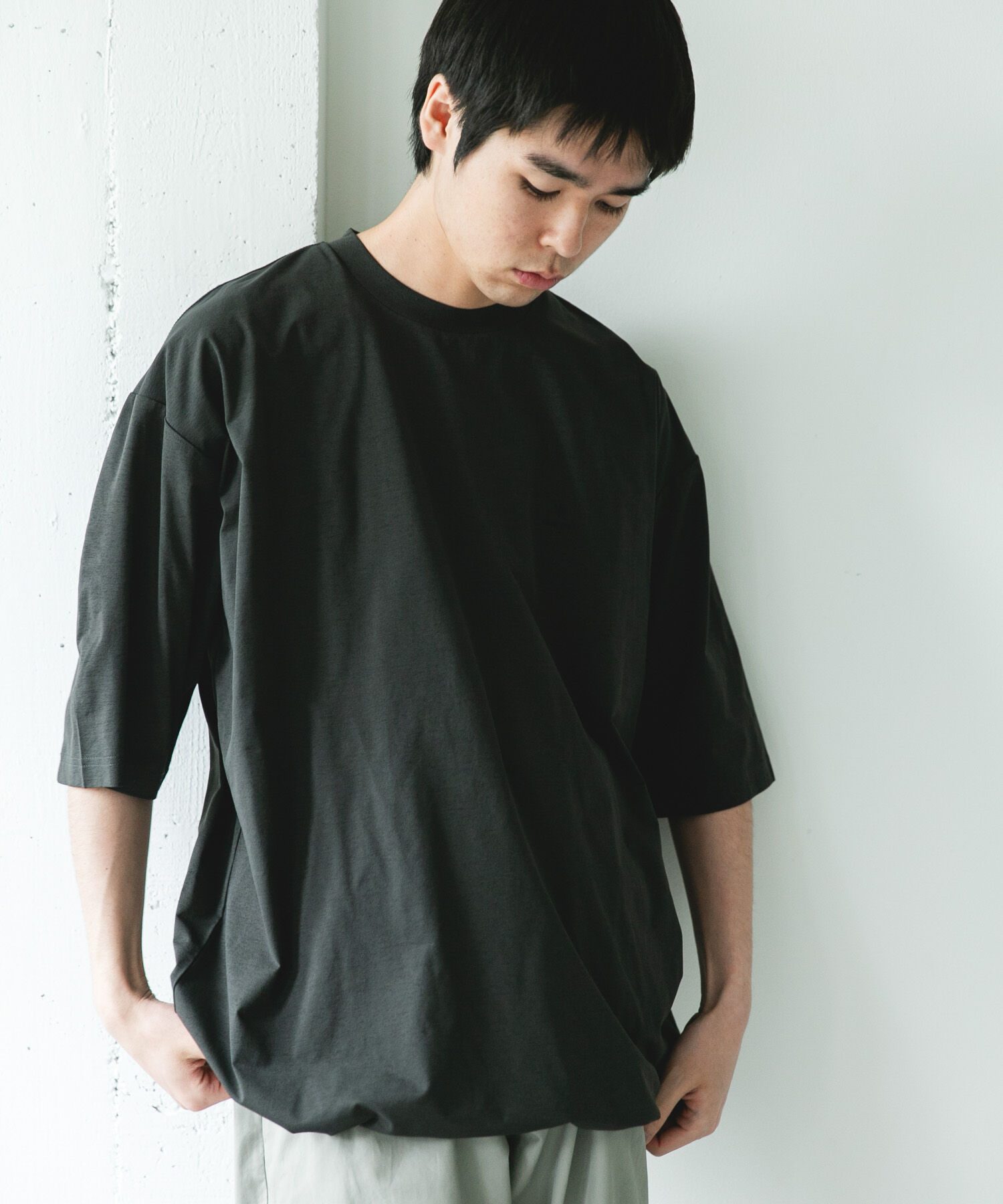 URBAN RESEARCH DOORS「『別注』Snow Peak Apparel&times;DOORS　WA/AC DRAWSTRING T-SHIRTS」|Tシャツ・カットソー|