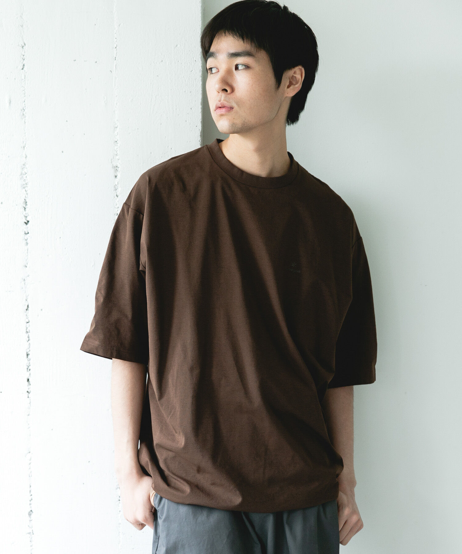 URBAN RESEARCH DOORS「『別注』Snow Peak Apparel&times;DOORS　WA/AC DRAWSTRING T-SHIRTS」|Tシャツ・カットソー|