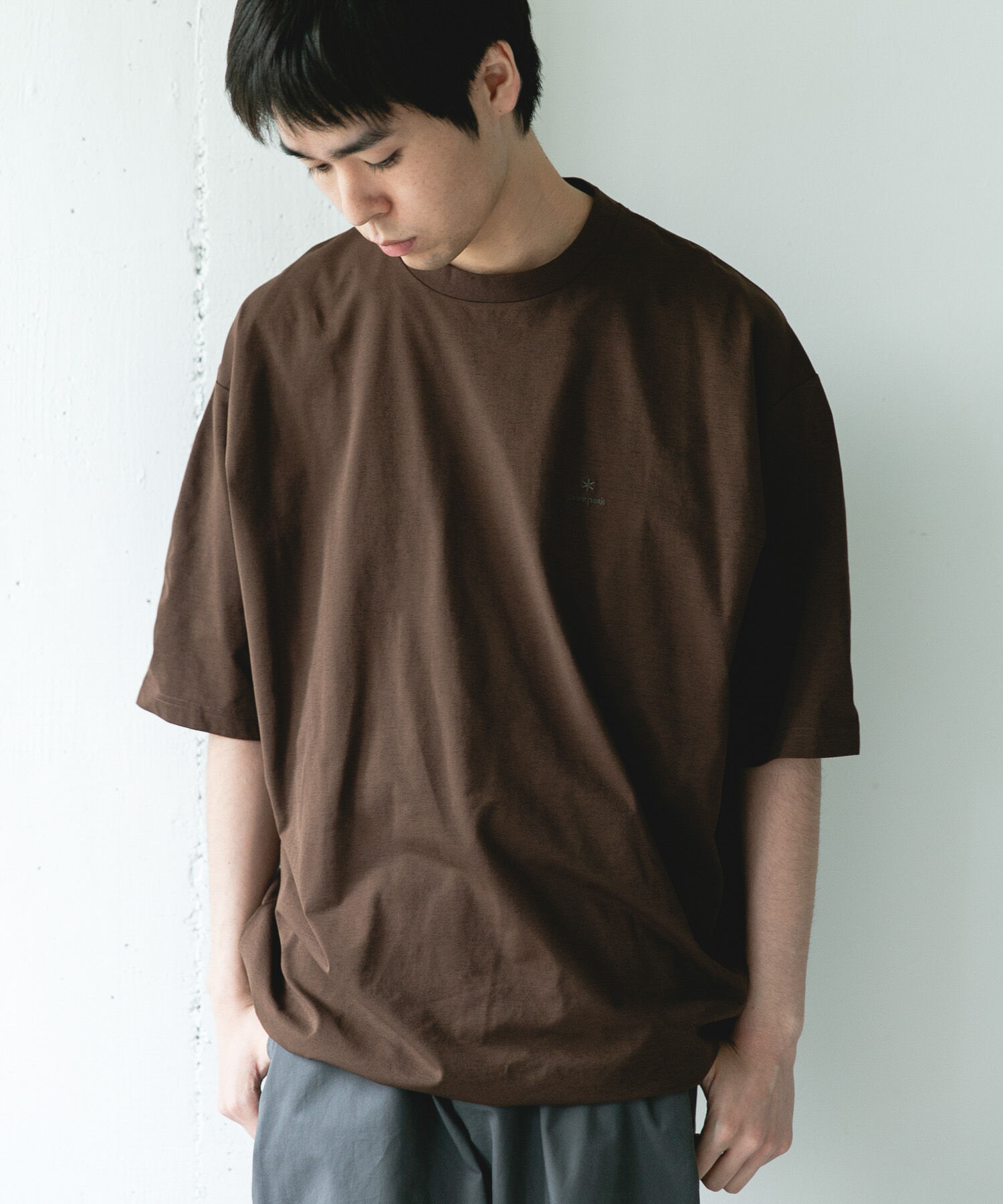 URBAN RESEARCH DOORS「『別注』Snow Peak Apparel&times;DOORS　WA/AC DRAWSTRING T-SHIRTS」|Tシャツ・カットソー|