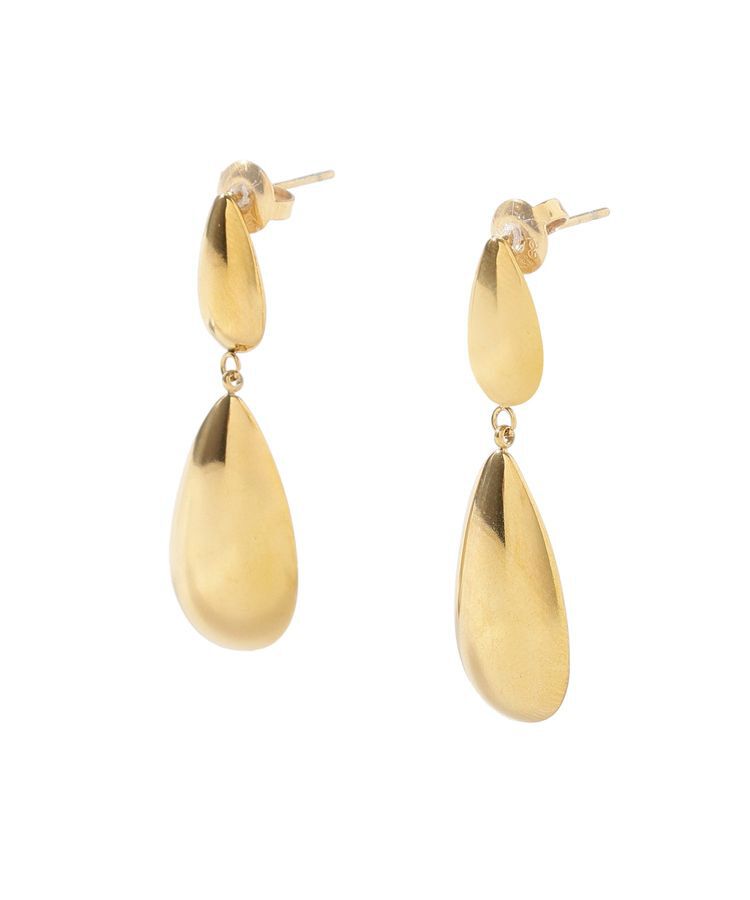 AMERICAN HOLIC「【ステンレス】ダブルドロップピアス」|ピアス|