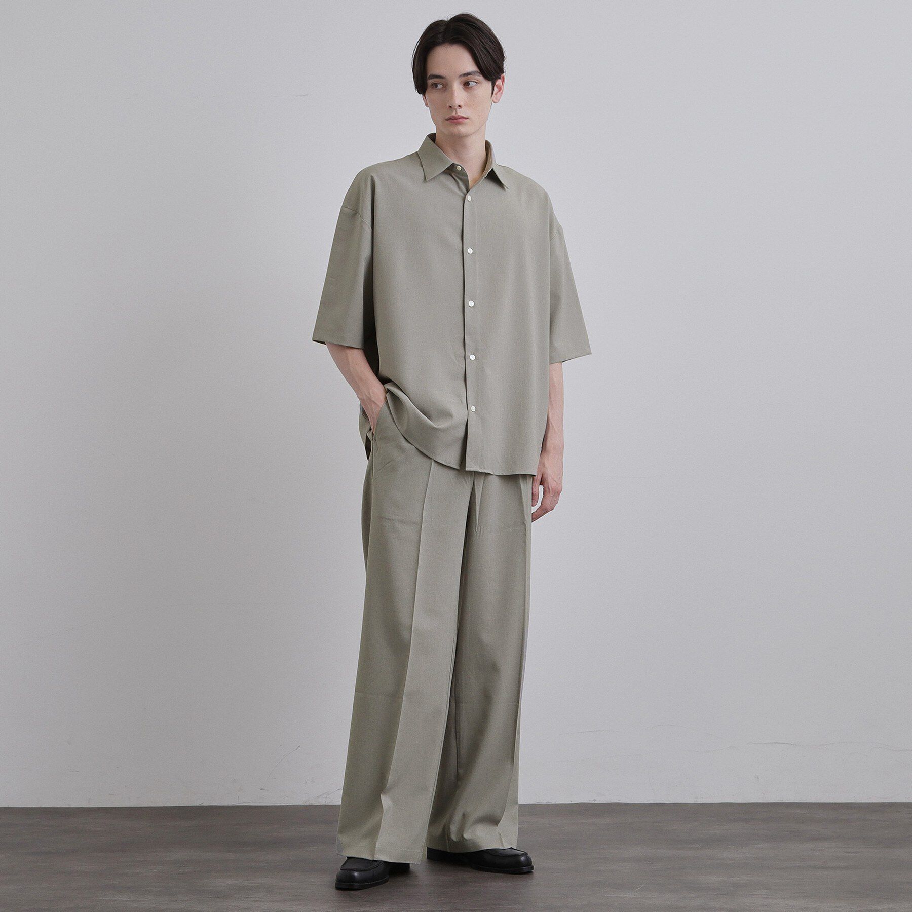 tk.TAKEO KIKUCHI「【セットアップ対応可】ソフィートロピカルストレッチスラックス」|その他|