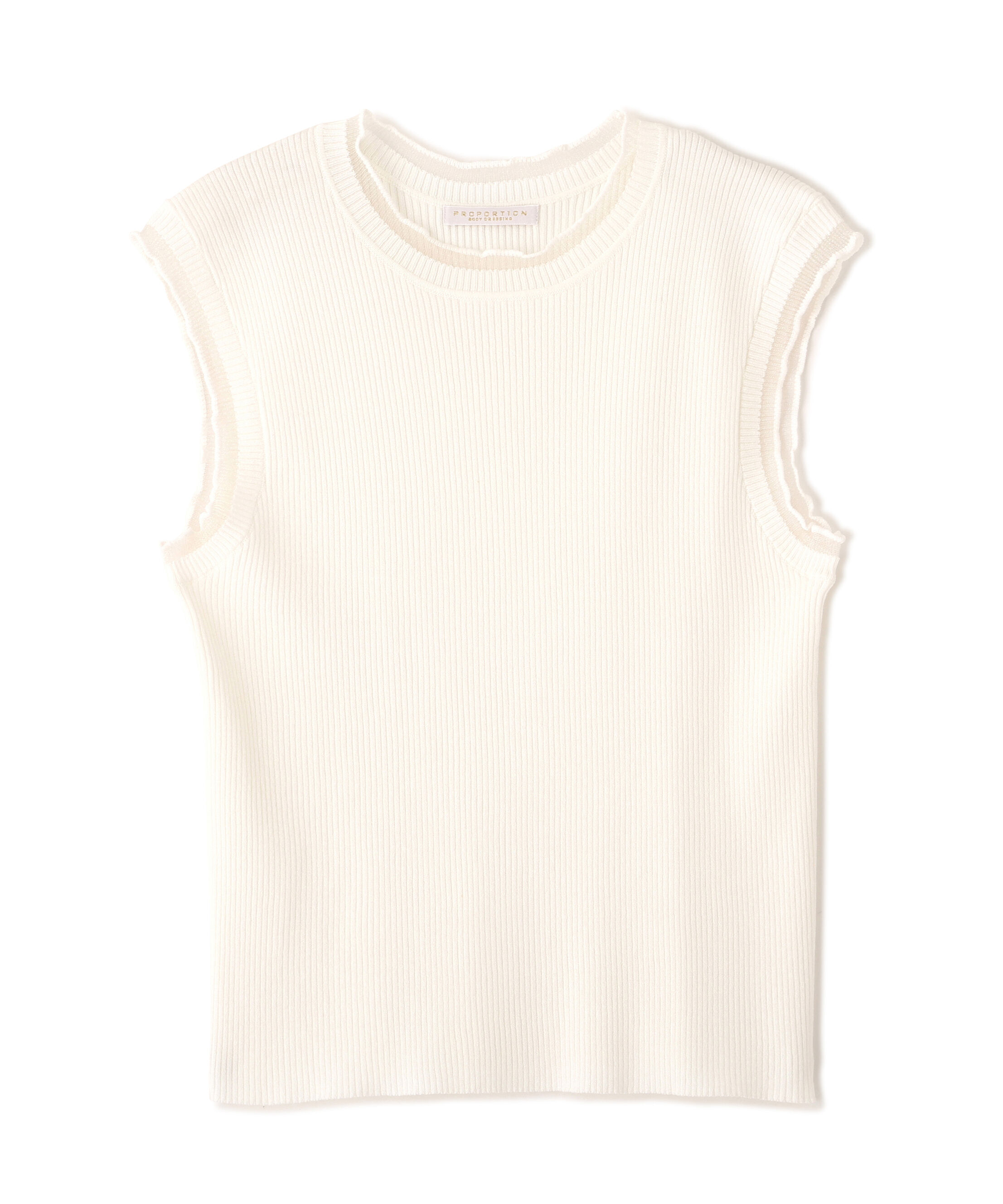 PROPORTION BODY DRESSING「部分シアーノースリーニット」|ニット・セーター|