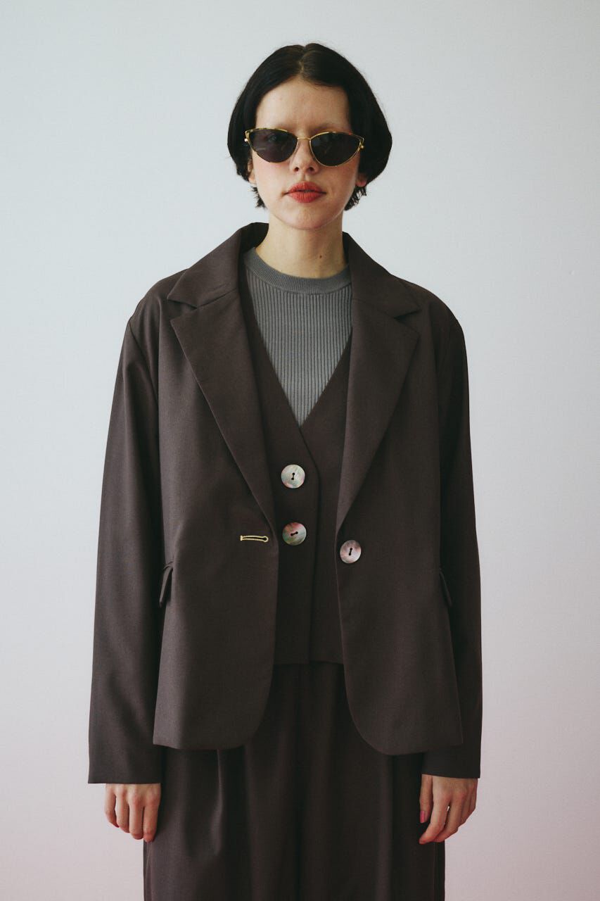 HeRIN.CYE「Sheer loose jacket」|その他|BRN
