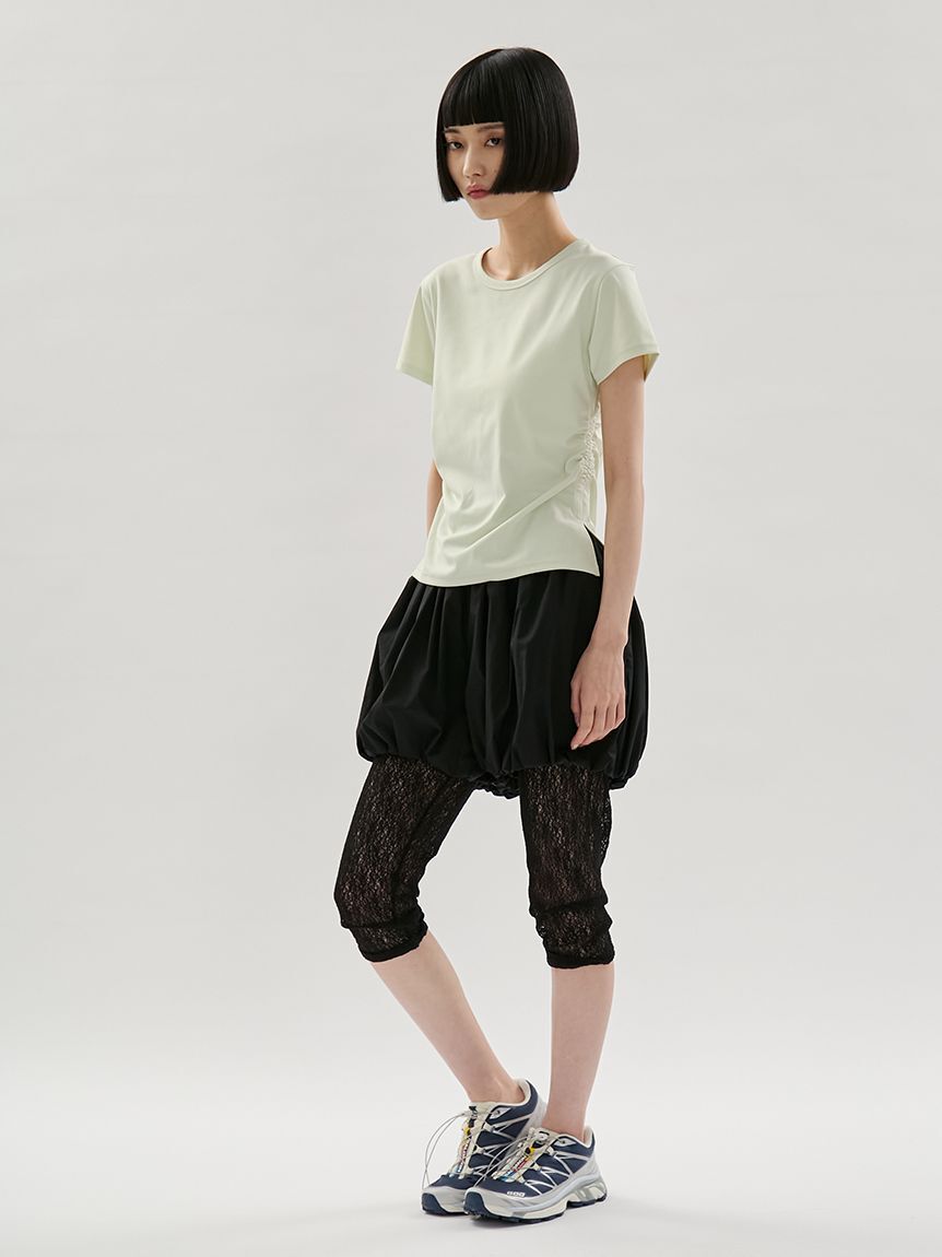 emmi atelier「バックデザインTシャツ/UVカット」|Tシャツ・カットソー|