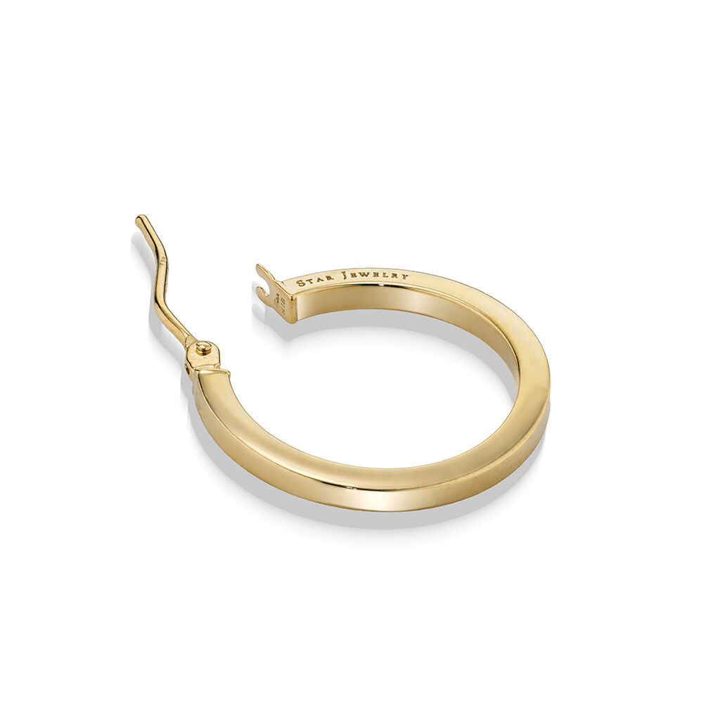 STAR JEWELRY「HOOP PIERCED EARRING(1.8cm/片耳用)」|ピアス|