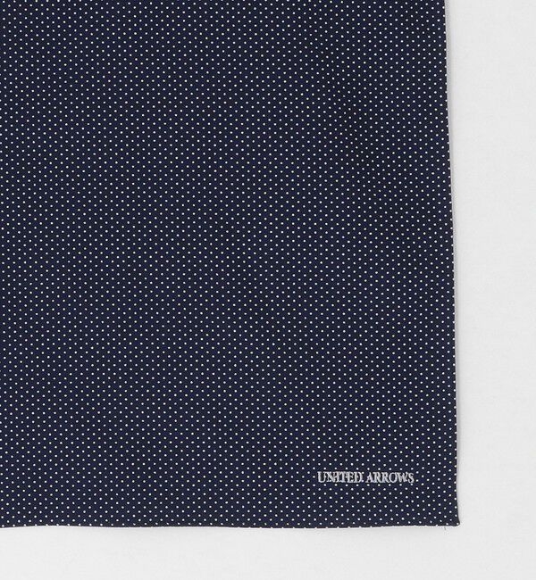 UNITED ARROWS「コットン ドット ハンカチ」|ハンカチ|
