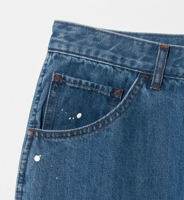 UNITED ARROWS「【別注】＜WESCOT＞スプラッシュ ペイント デニム ペインター パンツ」|チノ|