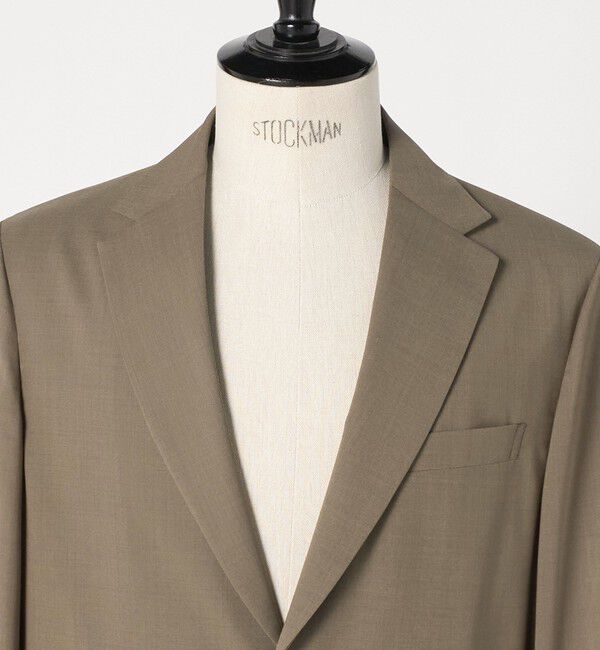UNITED ARROWS green label relaxing「A+ air TWトロピカル 無地 2B リラックス 2P セットアップ ジャケット -ウォッシャブル・通気性-」|テーラードジャケット|