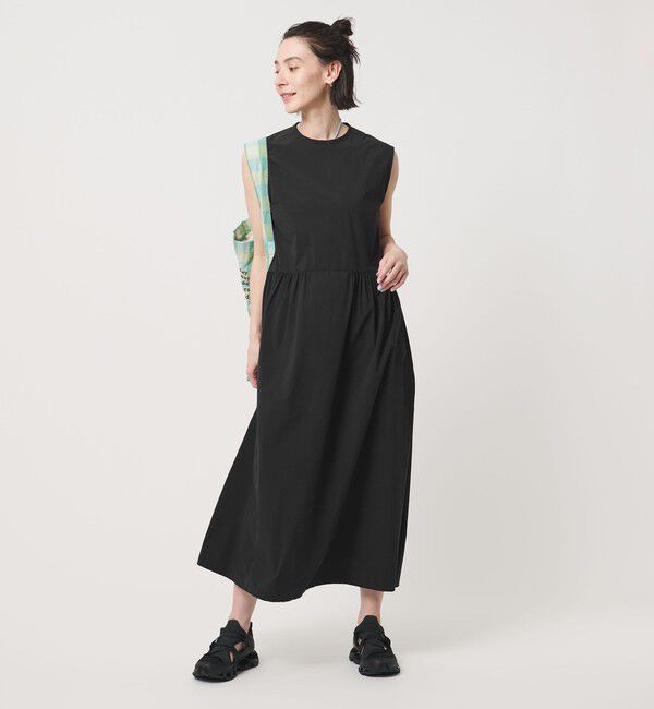 BEAUTY&YOUTH UNITED ARROWS「360&deg;MASTER ICE ノースリーブ ワンピース UVカット 接触冷感 防シワ はっ水 ウォッシャブル」|ワンピース|