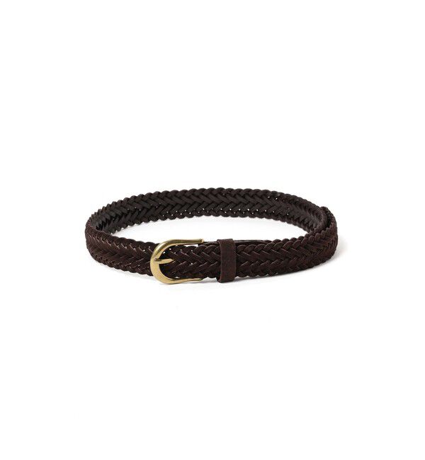 BEAMS PLUS「Suede Mesh Belt」|ベルト|