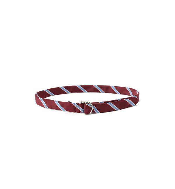 BEAMS PLUS「Double Ring Ribbon Belt」|ベルト|