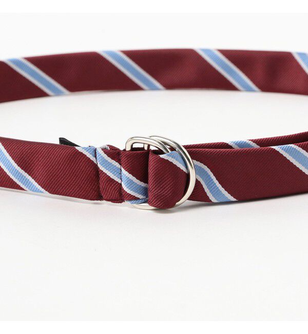 BEAMS PLUS「Double Ring Ribbon Belt」|ベルト|