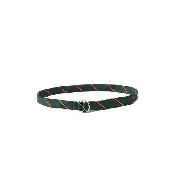 BEAMS PLUS「Double Ring Ribbon Belt」|ベルト|