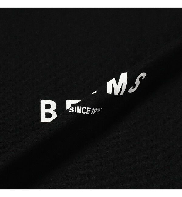 BEAMS「BEAMS｜BEAMS ロゴ Tシャツ｜ 半袖｜コットン100％｜ロゴT クルーネック｜ベーシックフィット」|Tシャツ・カットソー|