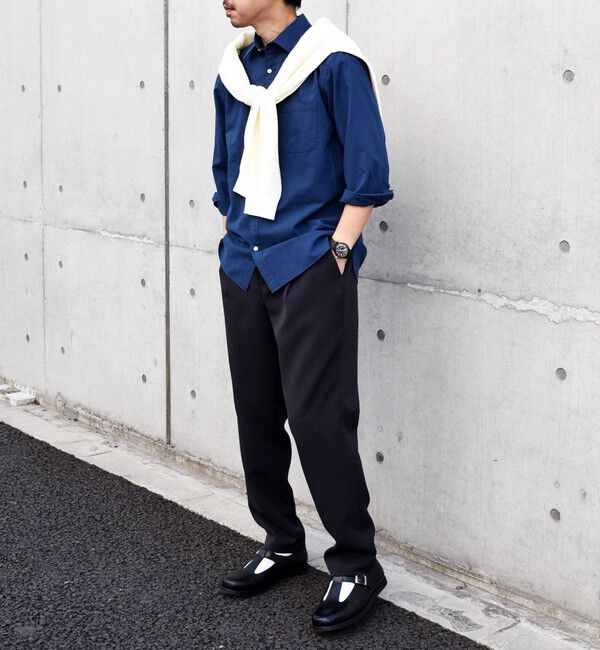SHIPS any「SHIPS any: 〈洗濯機可能〉コットン / リネン ７分袖 レギュラー シャツ 24SS◇」|シャツ・ブラウス|