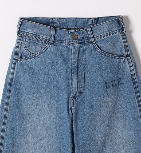 SHIPS any「【SHIPS any別注】Lee: バック レースアップ デニム パンツ 25SS」|デニム|
