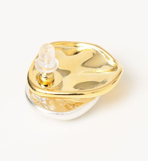 quaranciel「quaranciel: メタル モチーフ レイヤード ピアス」|ピアス|
