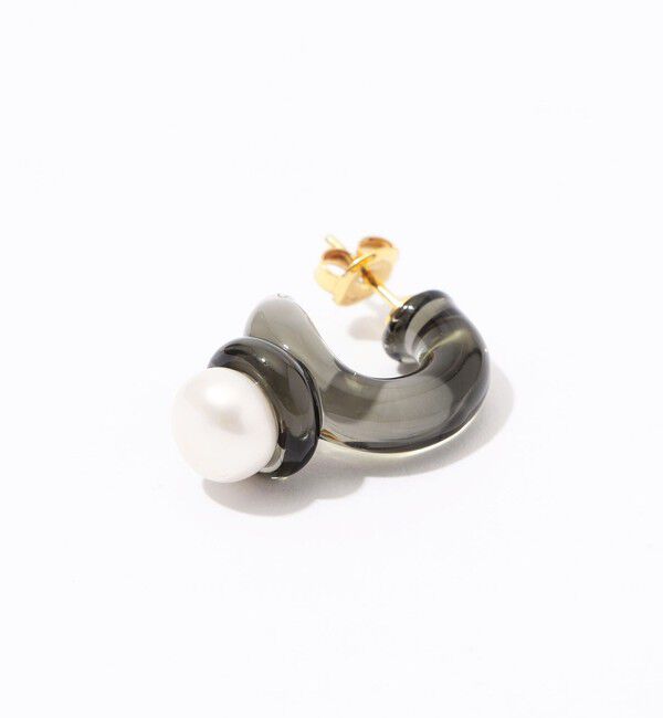 TOMORROWLAND GOODS「LEVENS JEWELS MINI PEARL HOOPS ピアス」|ピアス|