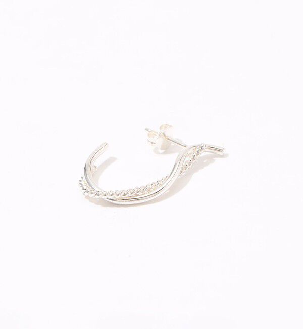 TOMORROWLAND GOODS「BAR Jewellery CONTRA シルバーピアス」|ピアス|