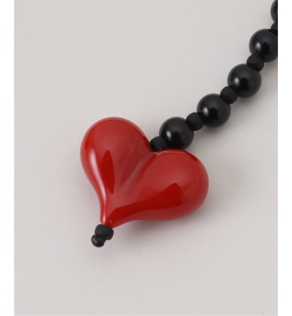 JOINT WORKS「String Ting / ストリング ティング Cherry Drop Obsidian Charm」|キーケース|