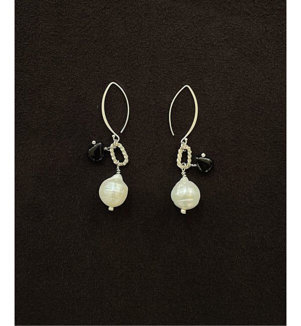 IENA LA BOUCLE「Y.A.Acc/ワイエーアク&times;LA BOUCLE別注 バロックパールピアス」|ピアス|