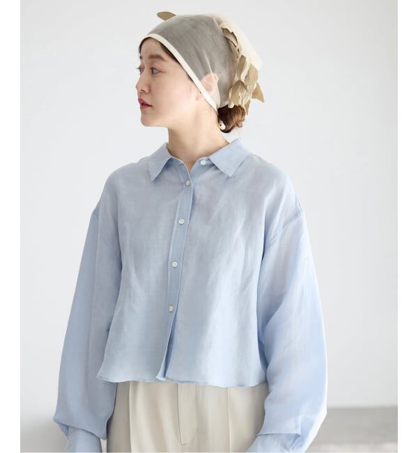 IENA「MARGE/マージ SCARF スカーフ 1011-0114-647」|バンダナ・スカーフ|