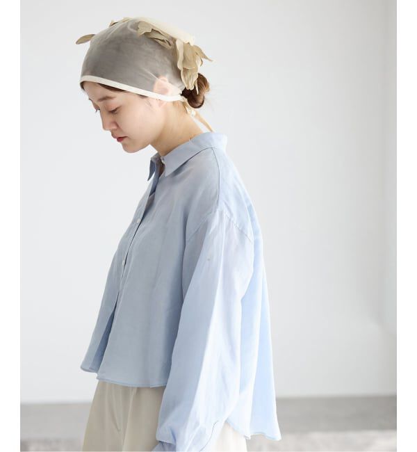 IENA「MARGE/マージ SCARF スカーフ 1011-0114-647」|バンダナ・スカーフ|