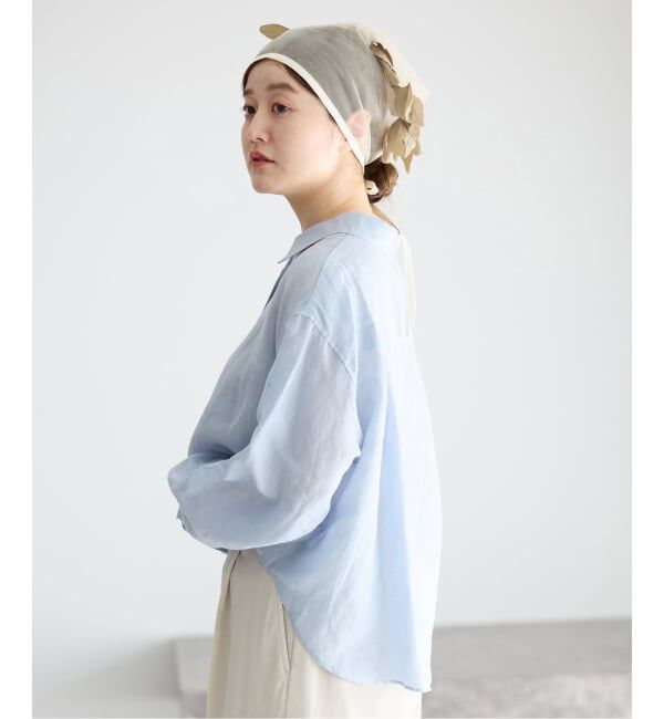 IENA「MARGE/マージ SCARF スカーフ 1011-0114-647」|バンダナ・スカーフ|