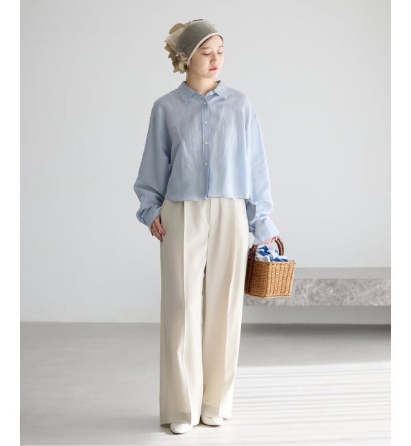 IENA「MARGE/マージ SCARF スカーフ 1011-0114-647」|バンダナ・スカーフ|