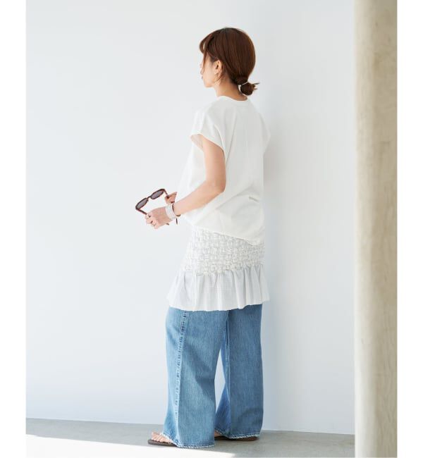 IENA「venit/ヴェニット SMOCKING CHECK SK スカート VEG5628A」|スカート|