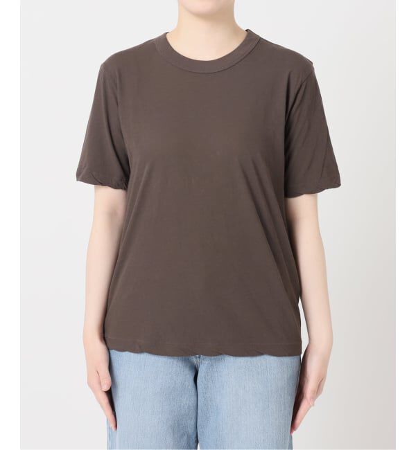 IENA「ATON/エイトン FRESCA SINGLE JERSEY SS EX Tシャツ」|Tシャツ・カットソー|