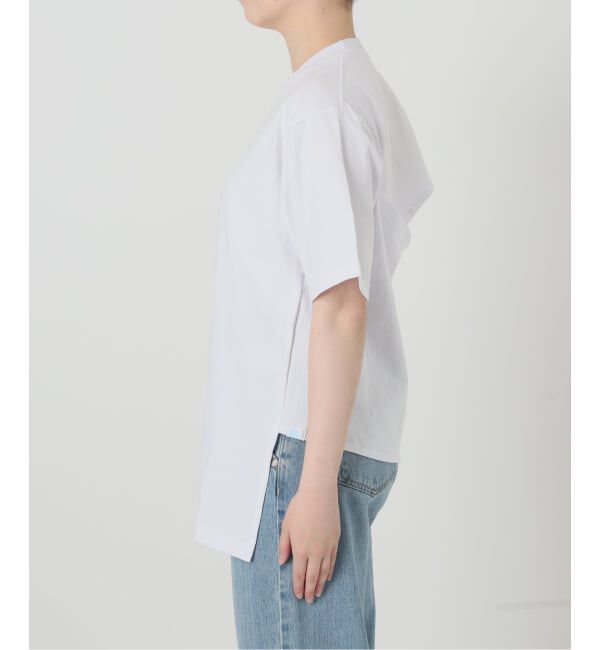 IENA「《予約》FOLKIN' VIOLETTE ROOM BACK OPEN TEE Tシャツ FVR26411」|Tシャツ・カットソー|