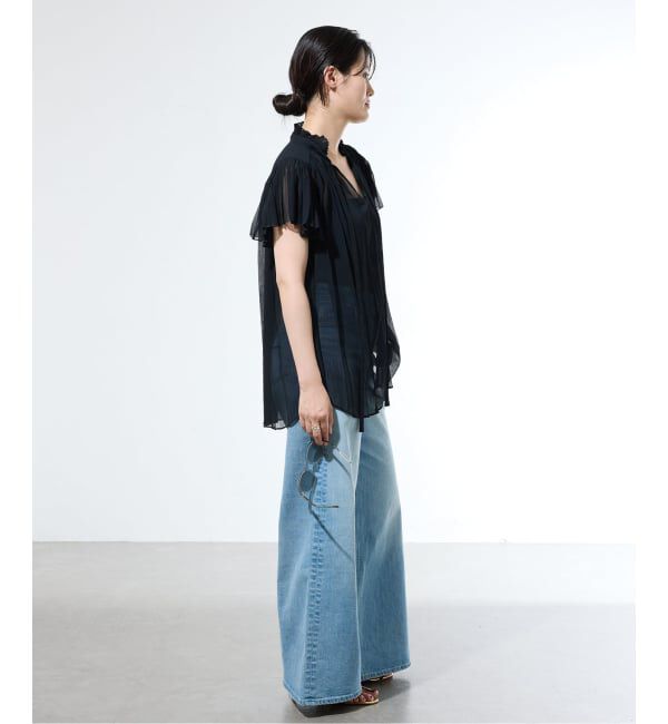 IENA「《WEB/一部店舗限定》L'UNE/リュンヌ ブラウス」|シャツ・ブラウス|