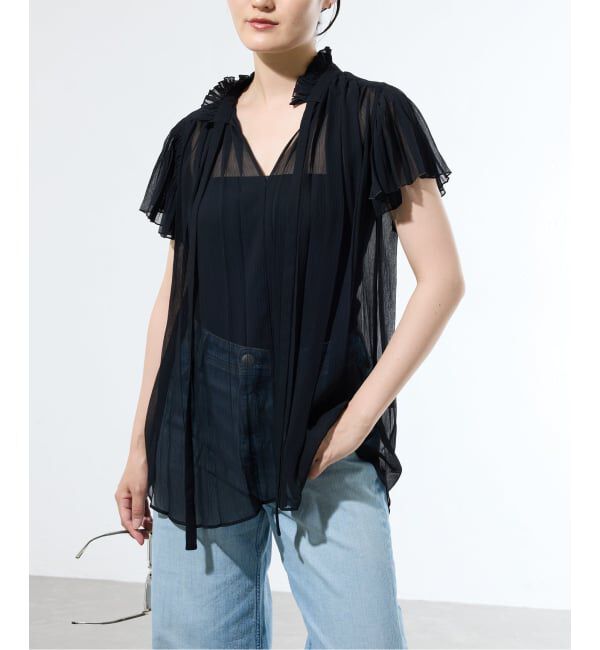 IENA「《WEB/一部店舗限定》L'UNE/リュンヌ ブラウス」|シャツ・ブラウス|