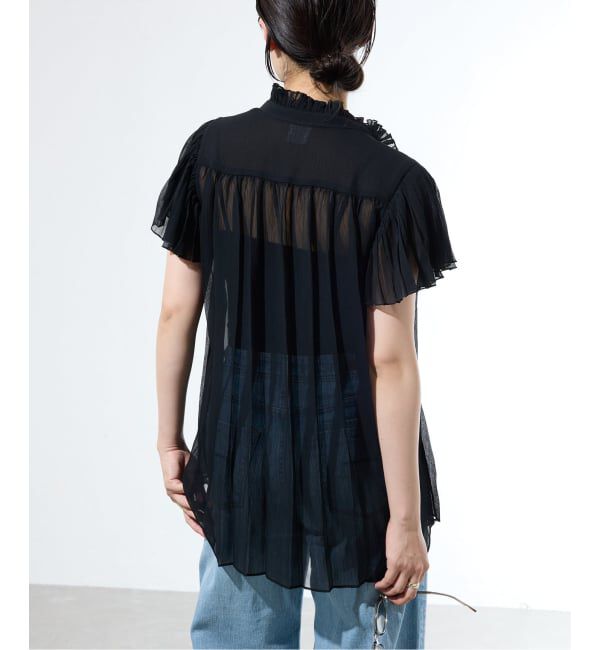 IENA「《WEB/一部店舗限定》L'UNE/リュンヌ ブラウス」|シャツ・ブラウス|