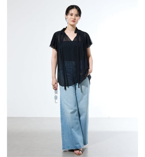 IENA「《WEB/一部店舗限定》L'UNE/リュンヌ ブラウス」|シャツ・ブラウス|
