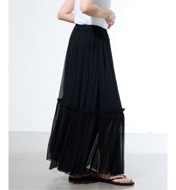 IENA「《WEB/一部店舗限定》L'UNE/リュンヌ スカート」|スカート|
