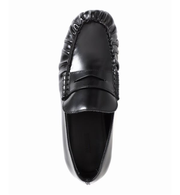 journal standard L'essage「【ALOHAS/アロハス】Aven Black Leather Loafers：ローファー」|ローファー|