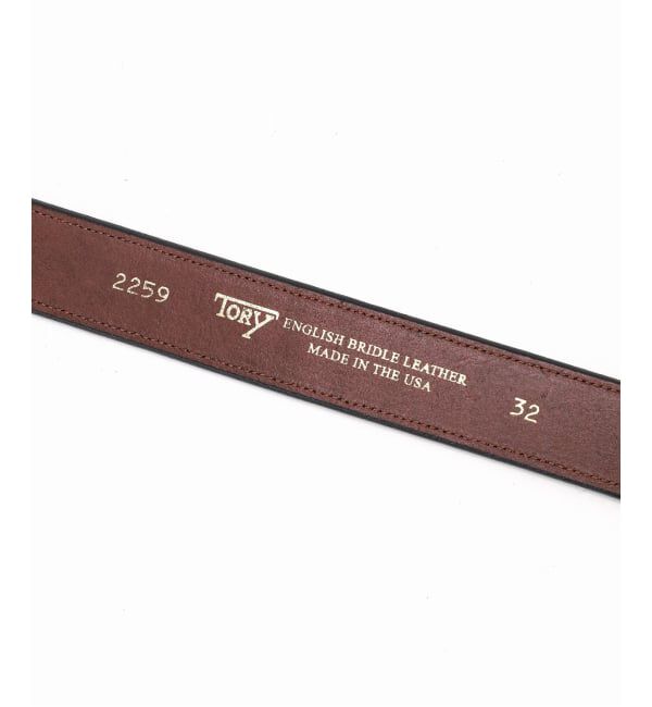 journal standard L'essage「【TORY LEATHER/トリーレザー】11/4 CLASSIC STIICHED BELT：ベルト」|ベルト|