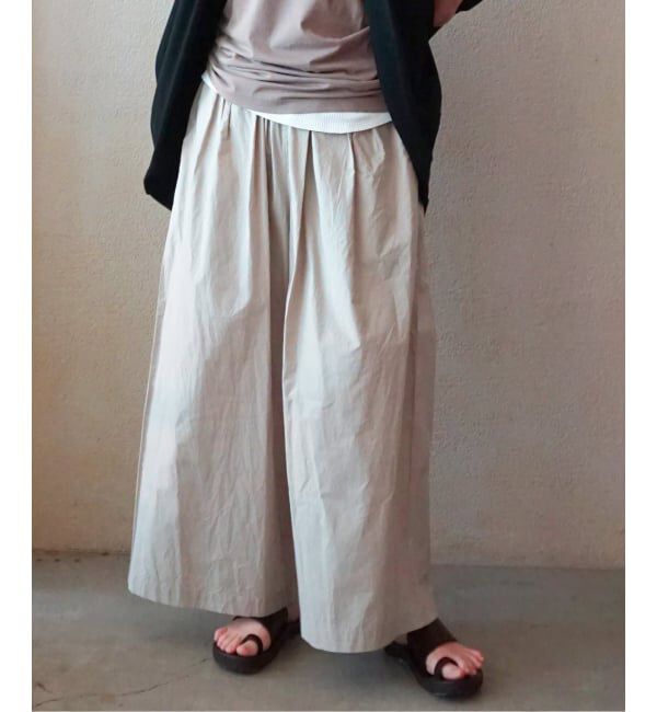 journal standard luxe「スジャータコットン タックパンツ」|その他|
