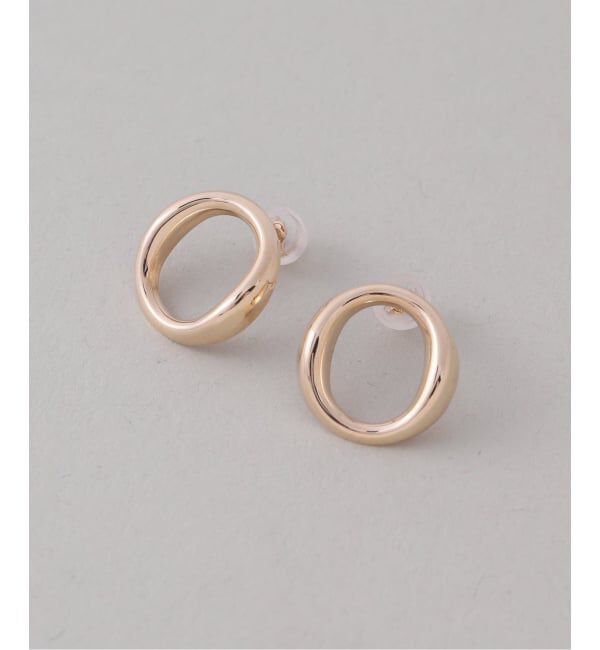 Lilas by Spick&Span「12mmOガタピアス K10（両耳）」|ピアス|