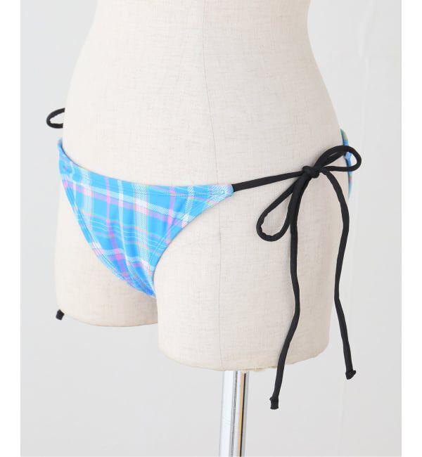 U by SPICK&SPAN「PISCESS/パイシス Plaid Check Triangle Bikini」|その他|