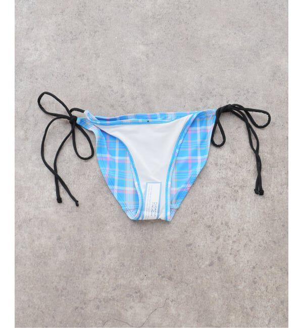 U by SPICK&SPAN「PISCESS/パイシス Plaid Check Triangle Bikini」|その他|