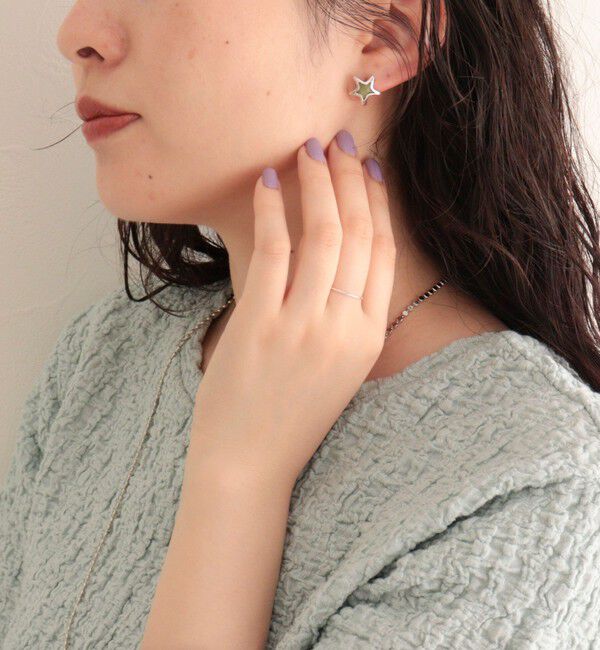 fredy emue「カラースターアンティーク調ピアス」|ピアス|