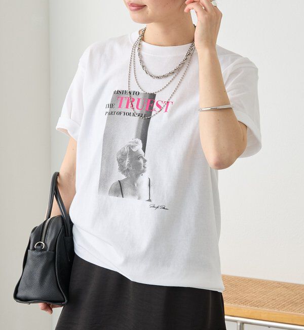  「【目を惹く大人のフォトTee】MarilynフォトTee」|Tシャツ・カットソー|